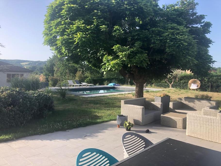 Logements Chaleureux Dans Maison Avec Piscine A 35 Min De Lyon Alix Exteriör bild