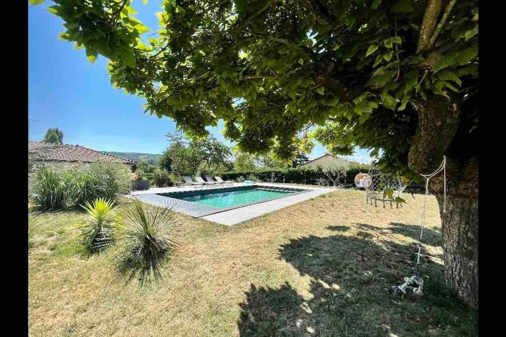Logements Chaleureux Dans Maison Avec Piscine A 35 Min De Lyon Alix Exteriör bild